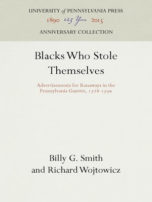 cover image of Blacks Who Stole Themselves